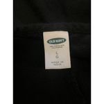 Old Navy  Dress Womens Large Black Blue Embroidered Sleeveless Boho Linen Blend Photo 5