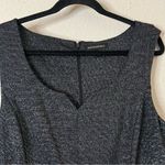 Banana Republic Metallic Shimmer Sleeveless Ponte Jumpsuit Size 16 Photo 5