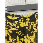 Pretty Little Thing  Women's Pants Straight Leg Sheer Size 8 Black Yellow Photo 7