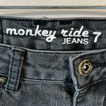 Monkey Ride Jeans Black Denim Womens 7 Photo 4