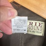 PRAIRIE UNDERGROUND Chocolate Brown Cotton Twill Vernacular Jacket Size Large Photo 5