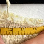 American Eagle Yellow Eyelet Tank Top Coquette Soft Girl Y2K 2000s Small Photo 5