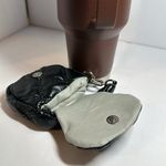 Mini Quilted Puffer Pouch #1036 Black Photo 2