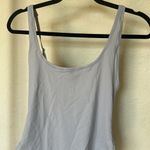 SKIMS  Swim‎ Scoop Neck One Piece Swimsuit Bodysuit  Chrome in GRAY Size L NWT Photo 1