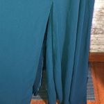 Lulus bridesmaids Thoughts of Hue Emerald Green Surplice Maxi Dress medium​​ Photo 7