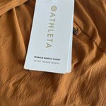 Athleta NWT  Trekkie North Shorts Brown Zipper Pockets SZ-20 Photo 7