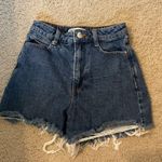 ZARA Blue Denim Shorts Photo 0