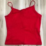 Energie  Asymmetrical Y2K 90’s Red Tank Top Cropped Women’s Medium Photo 0