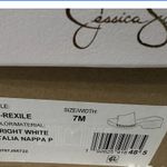 Jessica Simpson  White Studded Mules NIB Photo 3