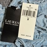 Lauren Ralph Lauren Women’s Twill Denim Ruffled Blue Dress Size 8 Photo 9