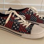 Airwalk American Flag Low Top Sneakers Size 11 Photo 0