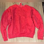 PINK - Victoria's Secret  red pink Crewneck crew sweater Sweatshirt Photo 1