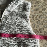 Altar'd State Plush Faux Fur Hooded Vest – Soft Cream Zip Front, Cozy Chic Layering Piece Photo 5
