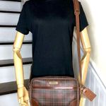 Ralph Lauren  Black Watch Tartan Plaid Tote Crossbody Shoulder Bag Photo 2