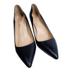 Petit Cadeau Lavinia Black Vegan Leather Stilettos Women's Size 7 Photo 10