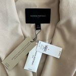 Banana Republic NEW! Tan Beige Double Breasted Sleeveless Blazer Vest Size 6 Photo 6