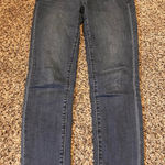 Ann Taylor The Skinny Ankle Jeans Women's Size 0 Frayed Hem Dark Wash Photo 0
