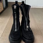 Sam Edelman  Suede Boots Black Photo 2
