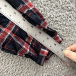 Loft  Puff Sleeve Plaid Button Up Shirt Casual Preppy Office Travel‎ Women's M Photo 7