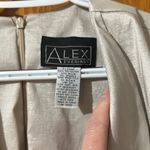 Ex Evenings Elegant Cream Jacket with Embellished Belt sz small . Photo 3