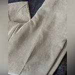 Alfred Dunner  size 14 petite ribbed silver pants Photo 1