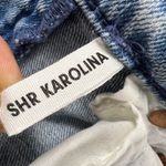 GRLFRND Revolve  Karolina High Rise Straight Crop Raw Hem Jeans Size 24 Photo 6