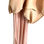 Show Me Your Mumu  Caitlin Ruffle Maxi Bridesmaid Dress Blush Pink Crisp Medium Photo 8