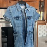 Good American  Denim Jumpsuit Photo 5