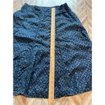 Coldwater Creek Jean Skirt 10 Women's Denim Geometric Pattern Blue Knee Length Photo 1