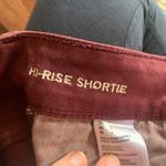 American Eagle  Outfitters | Maroon Hi Rise Shortie Photo 3