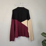 PACT Women's Airplane Colorblock Pullover Black Size XXL Photo 5