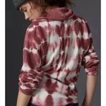 Anthropologie Pilcro Pullover Sweatshirt Tie Dye Purple Waffle Thermal Relaxed L Photo 1