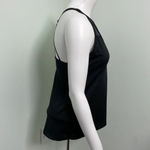 Victoria's Secret Victoria’s Secret Sport Black Sexy Strappy Mesh Tank Top Photo 2