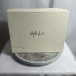 Style & Co Masrinaaf Black Suede Block Heel Booties Size 10M Zip Ankle Boots Photo 11