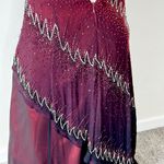 Vintage Vampy Prom Dress Red Size 2 Photo 7
