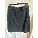 Stywell Womens Black Cargo Skirt Utility Style Accents Size 4 Photo 1