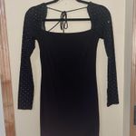 Lucy in the Sky  Black Mini Dress Photo 0