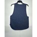 Reebok  Blue Yellow Fierce Sleeveless Tank Top Shirt Women M Athletic Workout Photo 3