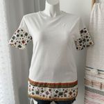 Nike x Liberty Of London Collection White Crewneck Short Sleeves T-Shirt Medium Photo 0