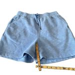 Sweaty Betty  Women’s Blue Light Wash Pull-On Athletic Shorts Size Large Photo 2