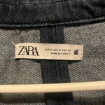 ZARA Women’s  Crop Top Denim Jacket. Small Perfect for fall to dress up or down Photo 1