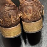 Corral  Vintage Brown Embroidered Heeled Boots Made in Mexico Size 7 Photo 5