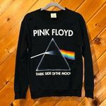 Pink Floyd  dark side of the Moon distressed crewneck sweatshirt Photo 0