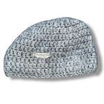 Fratelli Talli Firenze Italy Womens Alpaca 25% Knit Hat Beanie Italia Rose Gray Photo 4