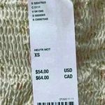 Urban Outfitters NWT white and yellow, puff sleeve milkmaid crop top; size XS Photo 6