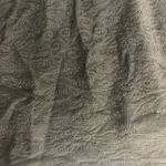 Karen Kane Vintage 90s  Lace Floral Shirt M Black Lined Stretch Long Sleeves Photo 3