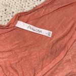 Active USA  Orange Short Sleeve Women's Tee size large Photo 4