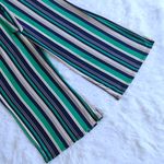 No Comment  Juniors Striped Wide Leg Pants Size Large Photo 2