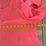 Bold Elements  Coral Cutout Sleeve Blouse Photo 5