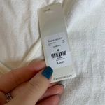 Jun & Ivy Francescas ‎ Ivory V Neck Tie Front Long Sleeve Casual Top Size M Photo 1